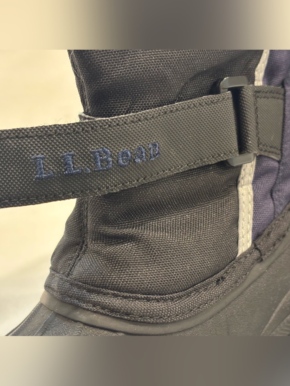 L.L. Bean Kids' Northwoods Boots - Black & Navy NEW NEVER WORN! - Picture 7 of 9
